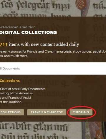 Introducing Website Tutorials for Our Digital Collections