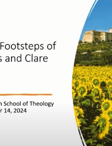 In the Footsteps of Francis and Clare