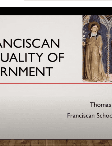 A Franciscan Spirituality of Discernment